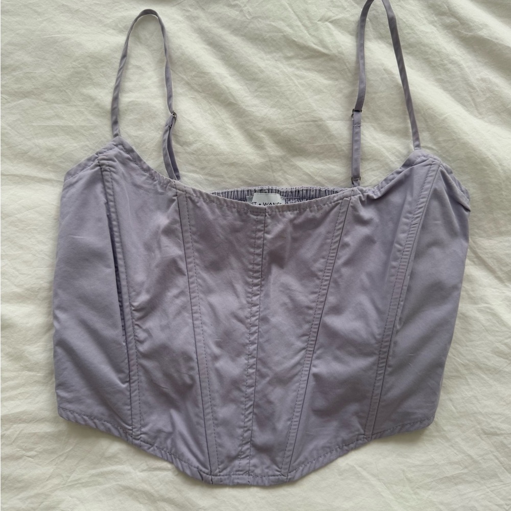 Lost and Wander Corset in bright orchid